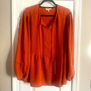 Comp Vintage peasant top